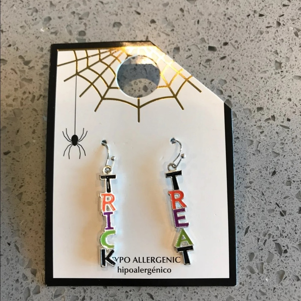 Trick or treat earrings